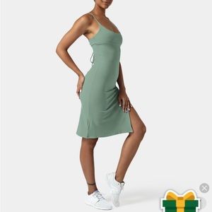 Never Worn Halara midi bodycon dress